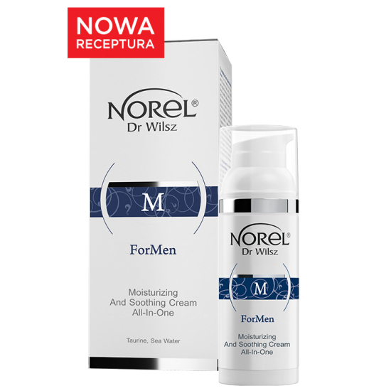 NOREL FOR MEN NAWILŻAJĄCO-ŁAGODZĄCY LEKKI KREM DLA MĘŻCZYZN ALL IN ONE 50ML DK204