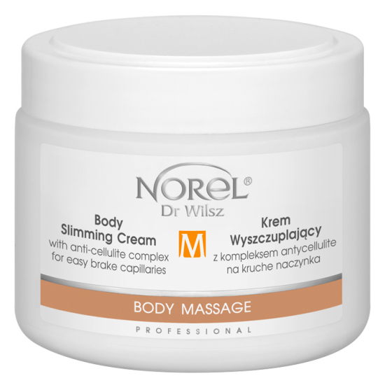 NOREL KREM WYSZCZUPLAJĄCY Z KOMPLEKSEM ANTYCELLULITE NA KRUCHE NACZYNKA 500ML  PB068