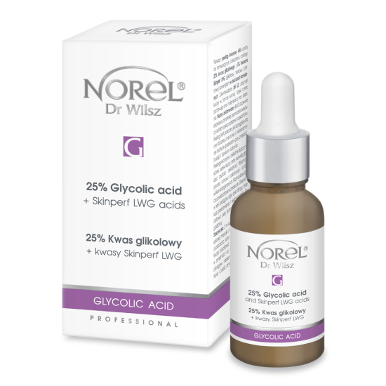 NOREL DR.WILSZ GLYCOLIC ACID 25% KWAS GLIKOLOWY DO EKSFOLIACJI SKÓRY DOJRZAŁEJ 30ML PP119