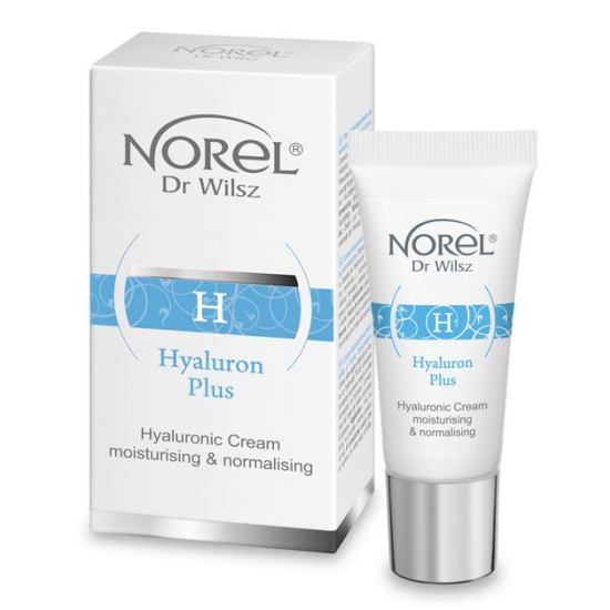NOREL HYALURON PLUS HIALURONOWY KREM NAWILŻAJĄCO-NORMALIZUJĄCY 15ML DS507